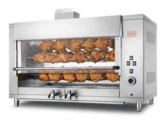 CB P10/5G - 30 bird - Gas Planetary chicken rotisserie