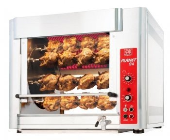 CB Planet 24 high speed Infra-red rotisserie/multi cooker - 24 bird capacity