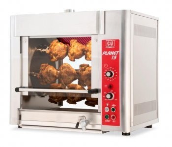 CB Planet 15 high speed Infra-red rotisserie/multi cooker - 15 bird capacity