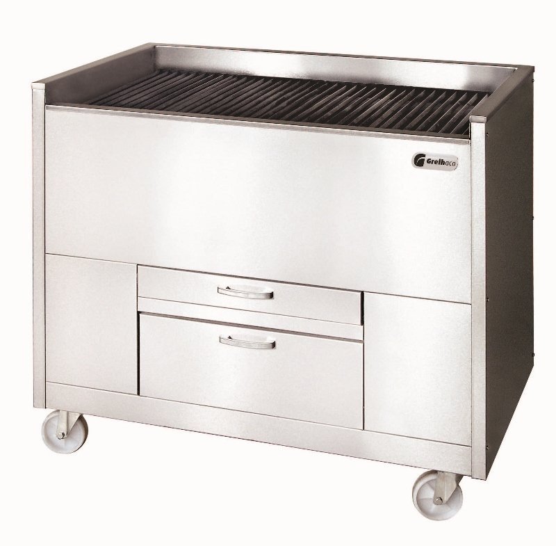 Grelhaco WG125 - 1250mm Charcoal chargrill - 5 cooking grates