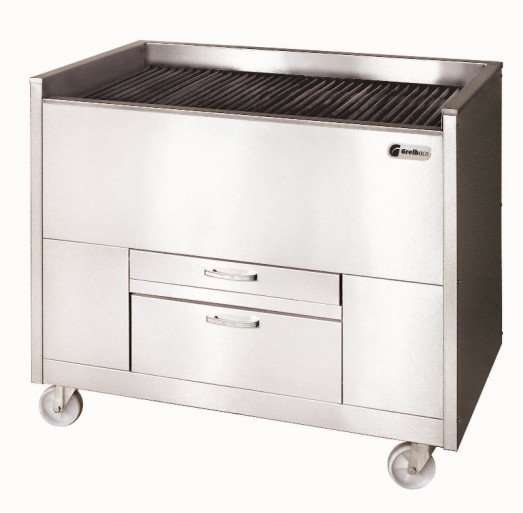Grelhaco WG125 - 1250mm Charcoal chargrill - 5 cooking grates