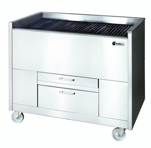 Grelhaco WG175 - 1750mm Charcoal chargrill - 7 cooking grates