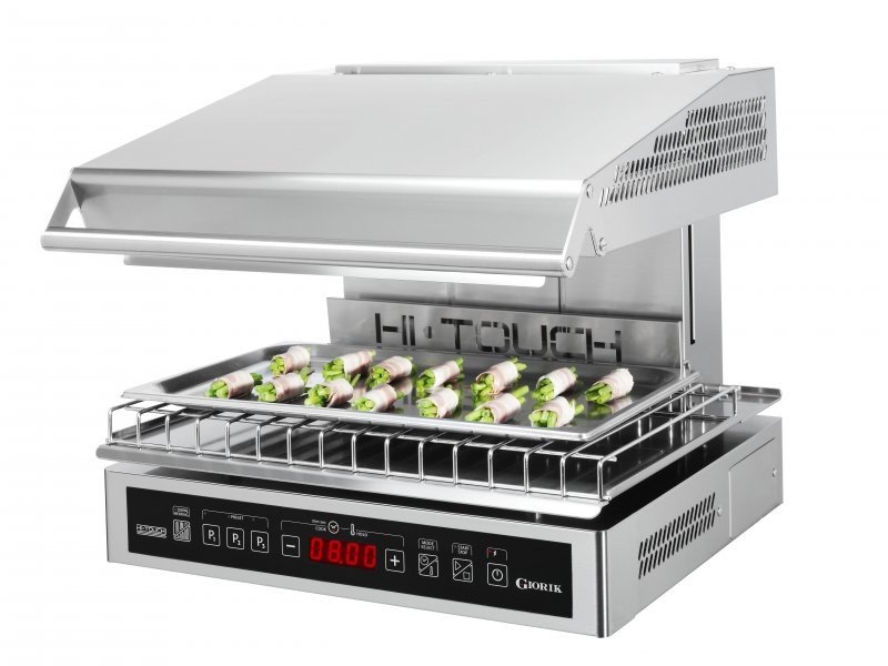 Giorik ST30 "Hi Touch" 1/1gn Rise & Fall Electric salamander grill - Touchscreen programmable controls