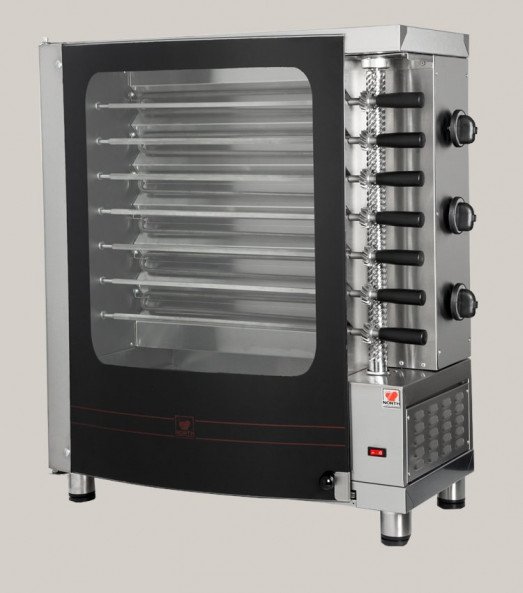 North R7 Slimline Electric Churrasco/Rotisserie grill
