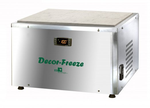 Decor-Freeze - Refrigerated decorating plate for chocolate