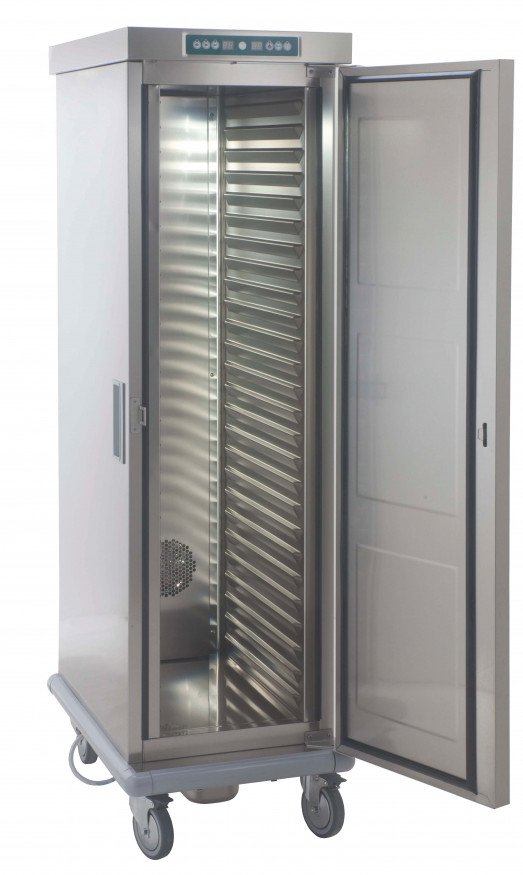 Emainox 8110107 - 25 x 2/1gn Mobile fan assisted heated holding cabinet - with humidity