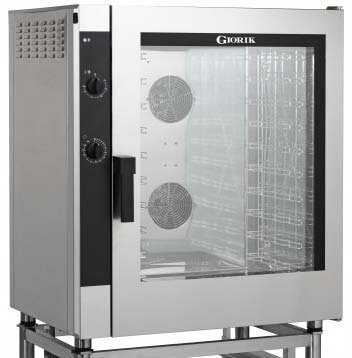 Giorik Easyair NEMG102 10 rack Gas convection oven with humidity & 2 speed fan