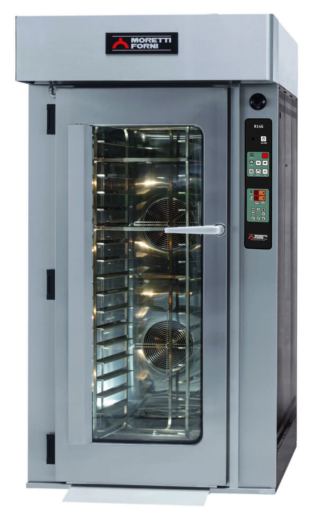 Moretti Forni R14G - Roll In Gas Rotary Bakery oven