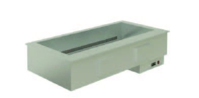 Emainox Elegance 8046423 5 x 1/1gn Drop In Heated wet well bain marie