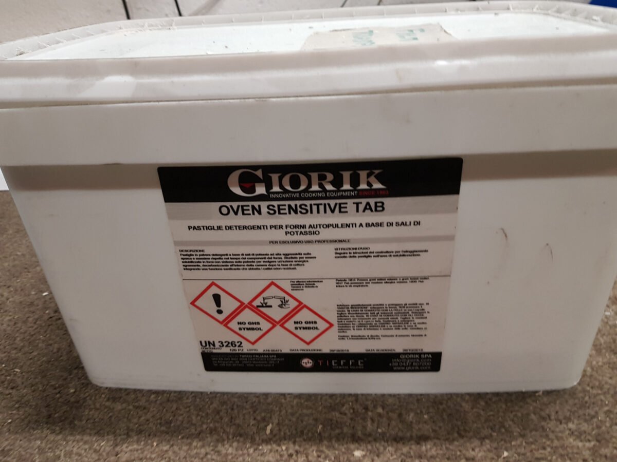 7080536 Giorik detergent tablet - 120 per box Evolution SNHE/G and Kore KI+KB Models