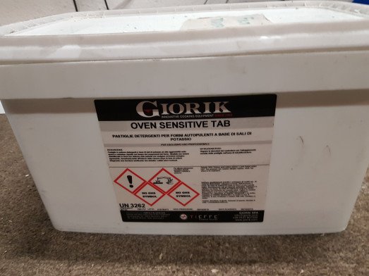 7080536 Giorik detergent tablet - 120 per box Evolution SNHE/G and Kore KI+KB Models