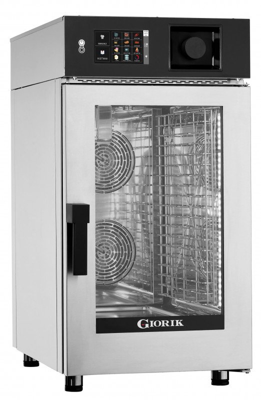 Giorik KORE - KBG101W 10 x 1/1gn Slimline Gas combi oven with Boiler & wash system
