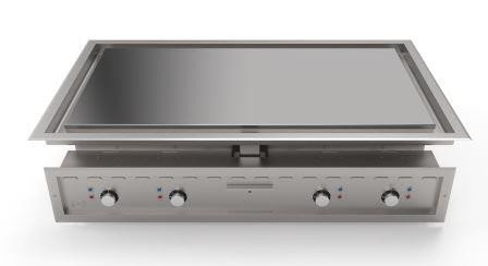 Mirror M1300E DI Drop In Heavy duty Electric Chrome Griddle/Plancha