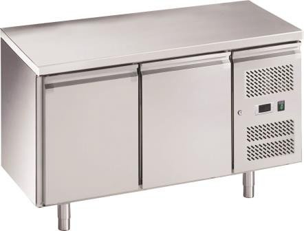 Chefs Range RC2-1H1L - Dual temperature 2 Door Counter with castors