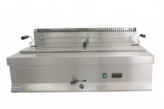 FR670E1-10 - 10 Ltr Electric Flat bottom Fish/Tempura/Doughnut fryer