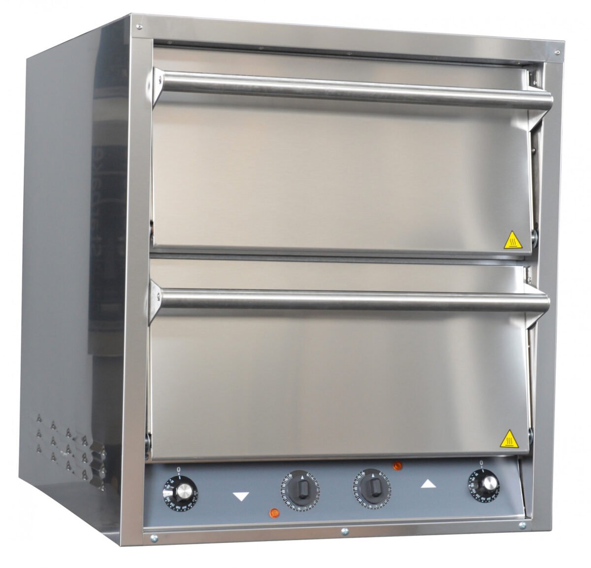 Italforni IT2+2 Twin Door pizza oven with 4 cooking decks - 4 x 20" pizza capacity