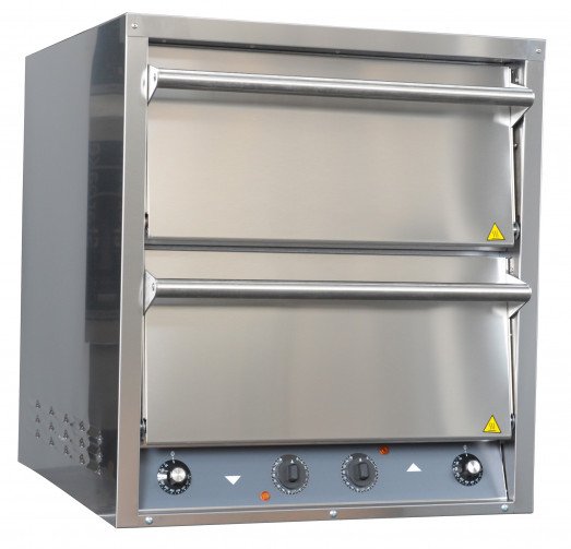 Italforni IT2+2 Twin Door pizza oven with 4 cooking decks - 4 x 20" pizza capacity