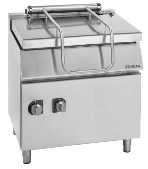 Giorik BE94XA 80 ltr electric bratt pan - With motorised tilt