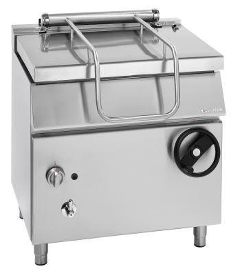 Giorik BE94XM 80 ltr electric bratt pan - With manual tilt