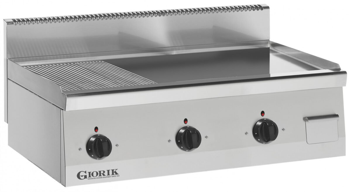Giorik Snack 60 LGE6963X - 1000mm Slimline Electric griddle - 1/3 Ribbed + 2/3 Smooth