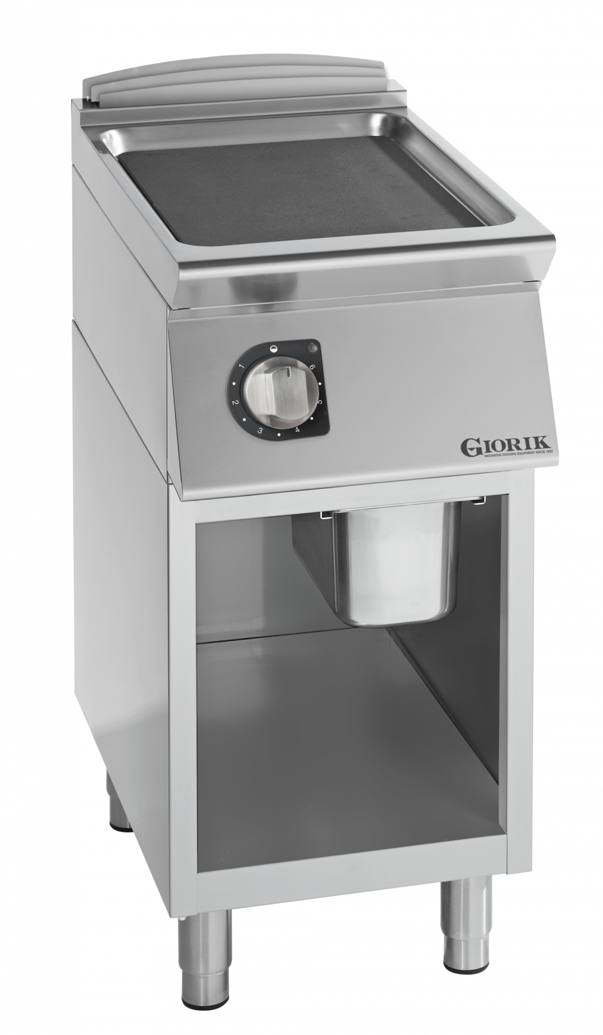 Giorik FLE72GCRX Electric griddle - Chrome Plated smooth plate