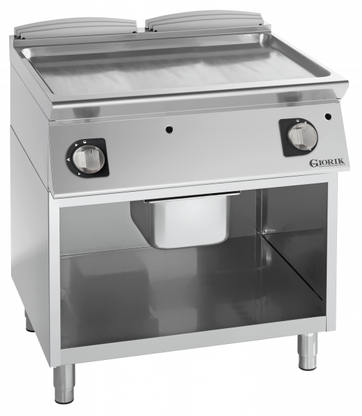 Giorik FLE741GCRX - 2 Zone Electric griddle - Chrome Plated smooth plate