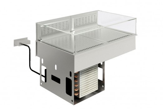 Emainox Elegance Pastry 8047091JWLHC - Refrigerated Pastry display with slide out drawers