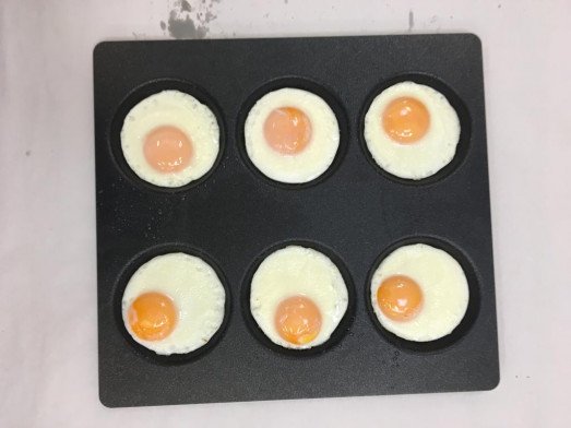 3733MP - 2/3gn Lotan coated non stick mould tray - 6 moulds