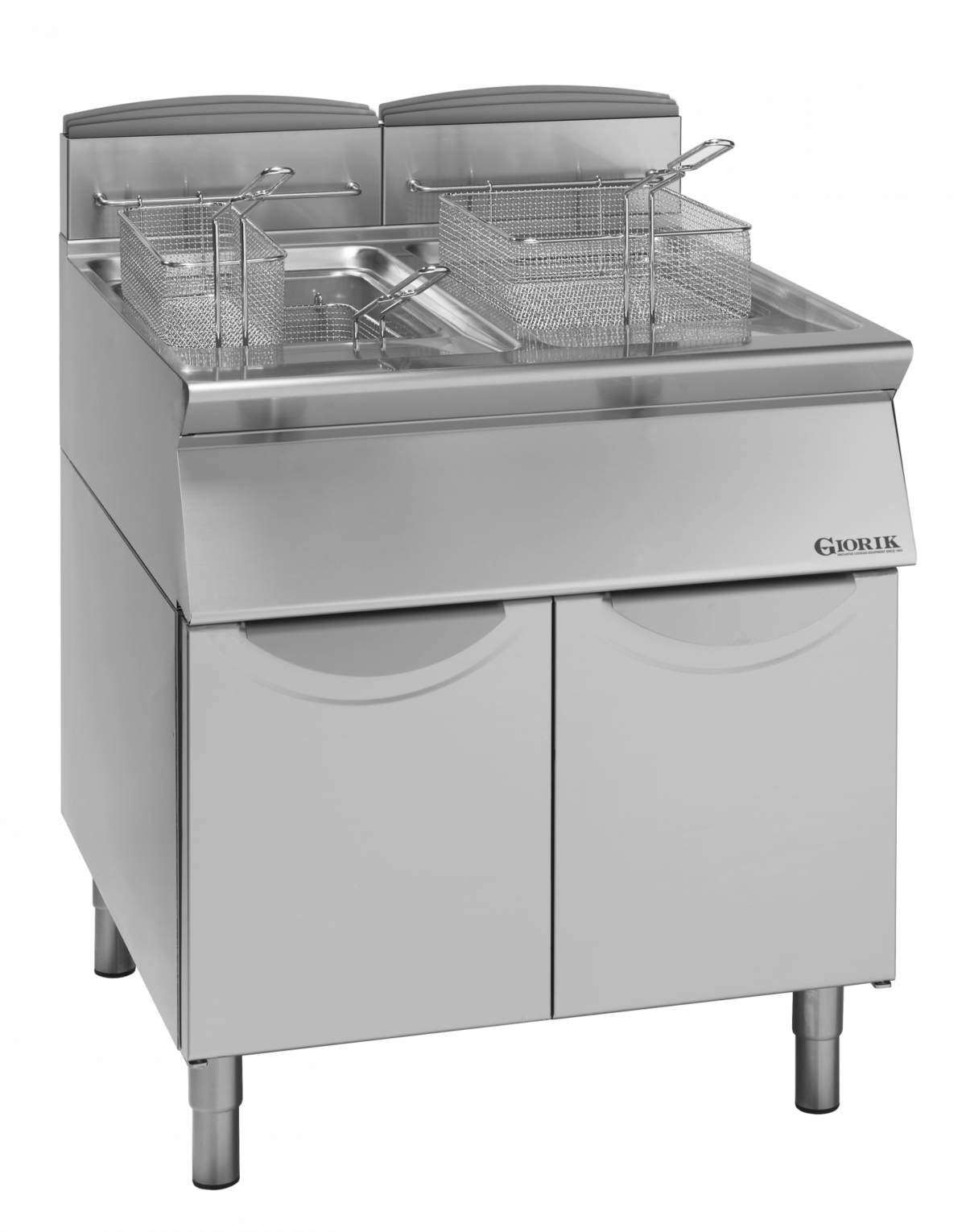 Giorik FG7215T Twin tank gas fryer - 13 + 13 litre