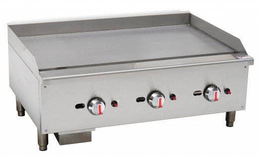 Chefs Range EGG36S - 36" Gas griddle - smooth plate