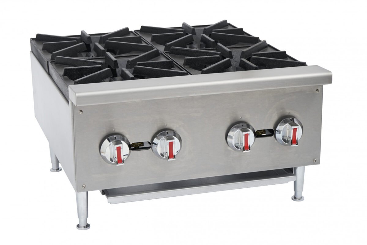 Chefs Range EHP-4S - 4 Burner gas boiling top