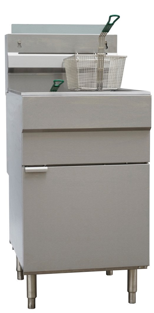 Chefs Range GF150 - 35 Ltr Single tank gas fryer (5 burner)