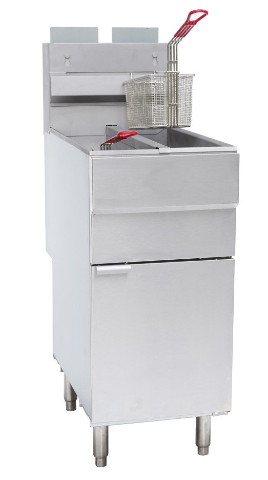 Chefs Range GF120T - 10+10 Ltr Slimline Twin tank gas fryer (4 burner)