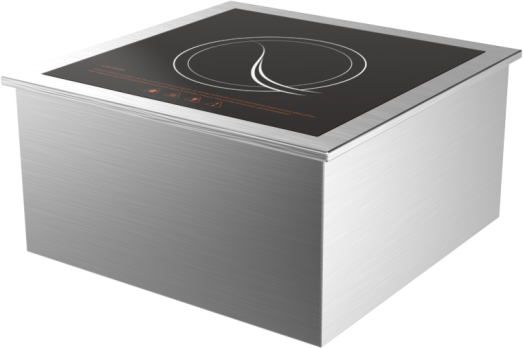 Chefs Range GXDIIH1S-3 - Drop In Induction Hob - 3kw power (Steel surround)