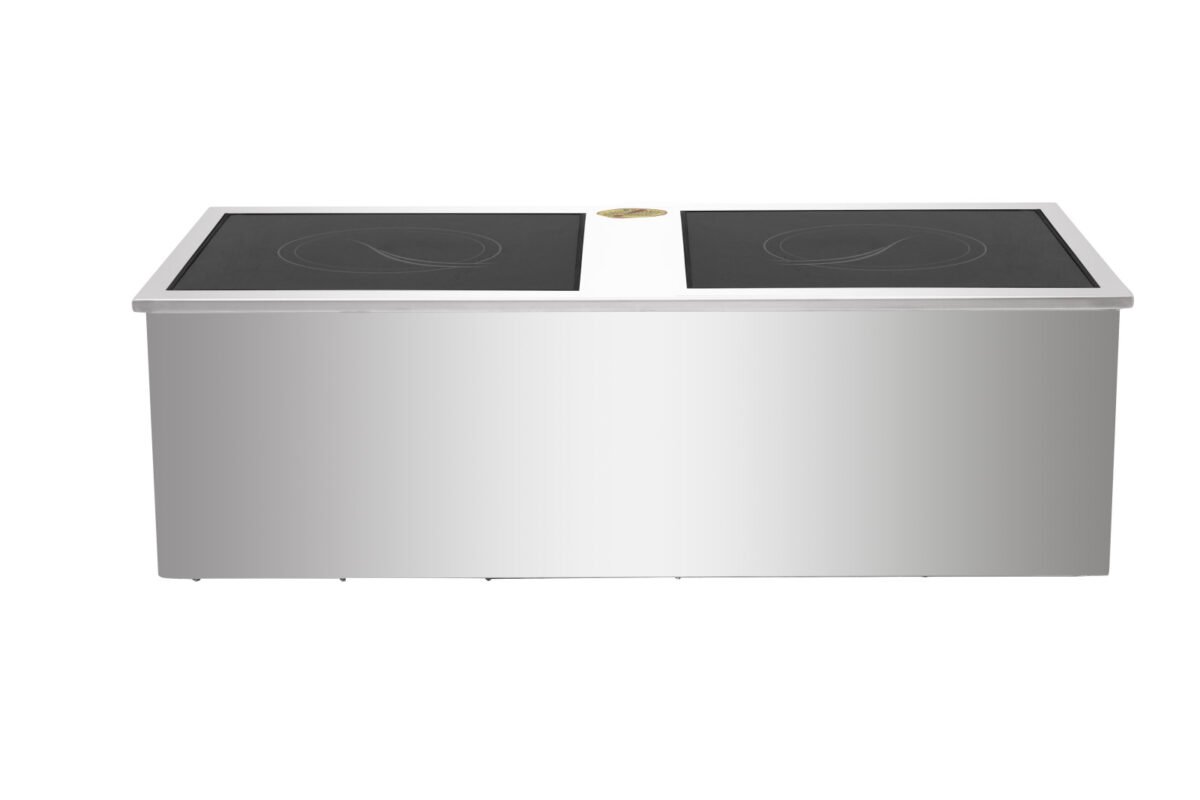 Chefs Range GXDIIH2S-3 - Drop In Twin Induction Hob - 2 x 3kw power (Steel surround)