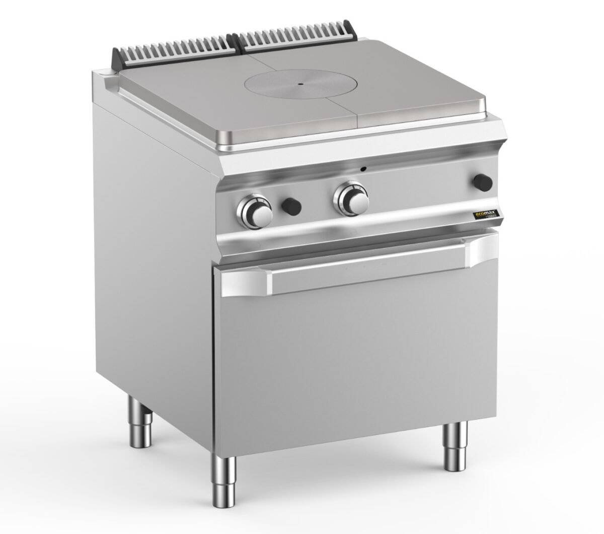 Hobart Ecomax HETPG77FG Solid Top Hob with Oven, 16kW