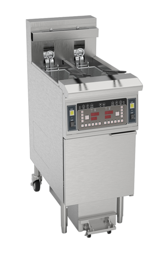 Chefs Range ECE213 - Twin tank 11.5+11.5 Ltr Electric Filtration fryer