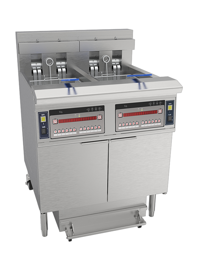 Chefs Range ECE226 - Twin tank 21.5+21.5 Ltr Electric Filtration fryer