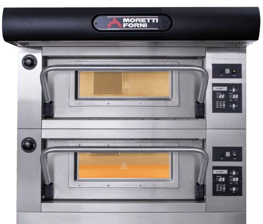 Moretti Forni Series PB60E-2. 2 Tray - Twin Deck Electric Bakery oven