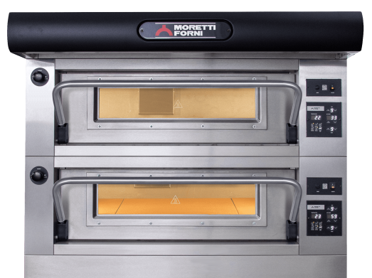 Moretti Forni Series PB80E-2. 4 Tray - Twin Deck Electric Bakery oven