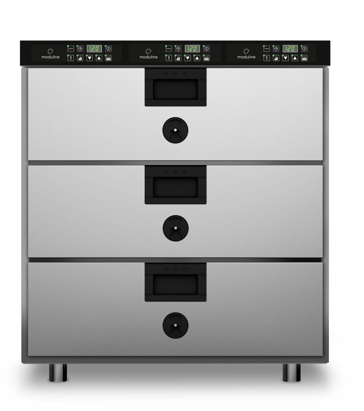 Moduline CSD313E - Multi temp Countertop 3 Drawer Cook & Hold oven - each drawer individually controlled - 18kg product load