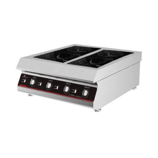 Chefs Range GXIH4-3/RT 70 LINE Counter top 4 Ring Induction hob - 4 x 3kw power