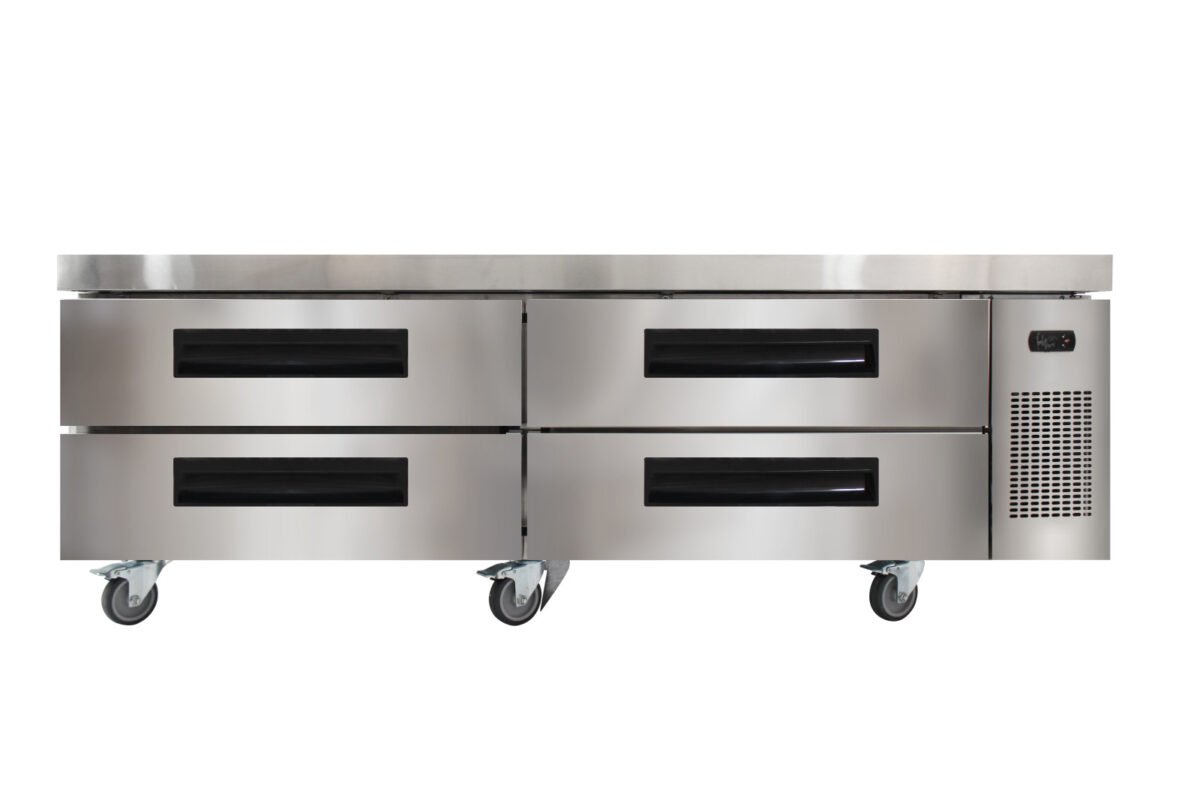 Chefs Range CB72BT Low Level freezer Chefs drawer - 2 x 1/1gn per drawer