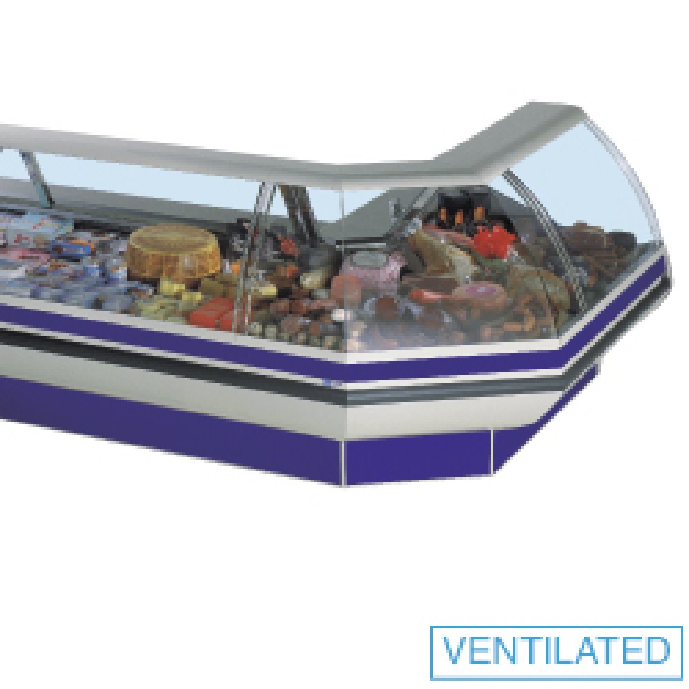 Diamond ASA-200-LIQ Refrigerated Serveover Counter, 1975mm