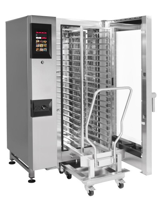 Giorik Evolution SNHE201W - Electric Roll In 20 x 1/1gn Combi Oven with boiler
