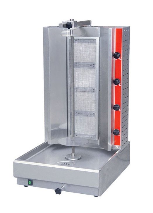 Chefs Range RG2 - 4 burner gas kebab machine