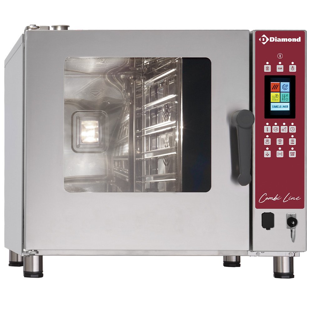 Diamond DFV-511/PTS Touch Screen Electric Steam Convection Oven, 5 x 1/1 GN