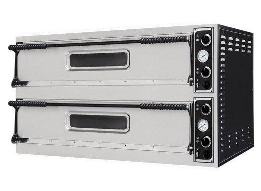 Chefs Range XL22LEU Slimline twin deck electric pizza oven - 4 x 16" Pizzas