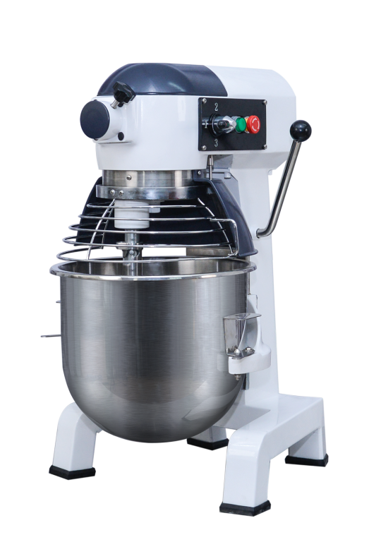 Chefs Range EC20 - 20 Ltr, 3 Speed Counter top Heavy duty planetary mixer with timer & attachment drive hub
