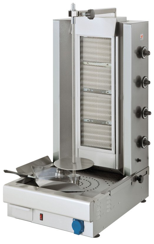 North MK204 4 Burner kebab grill